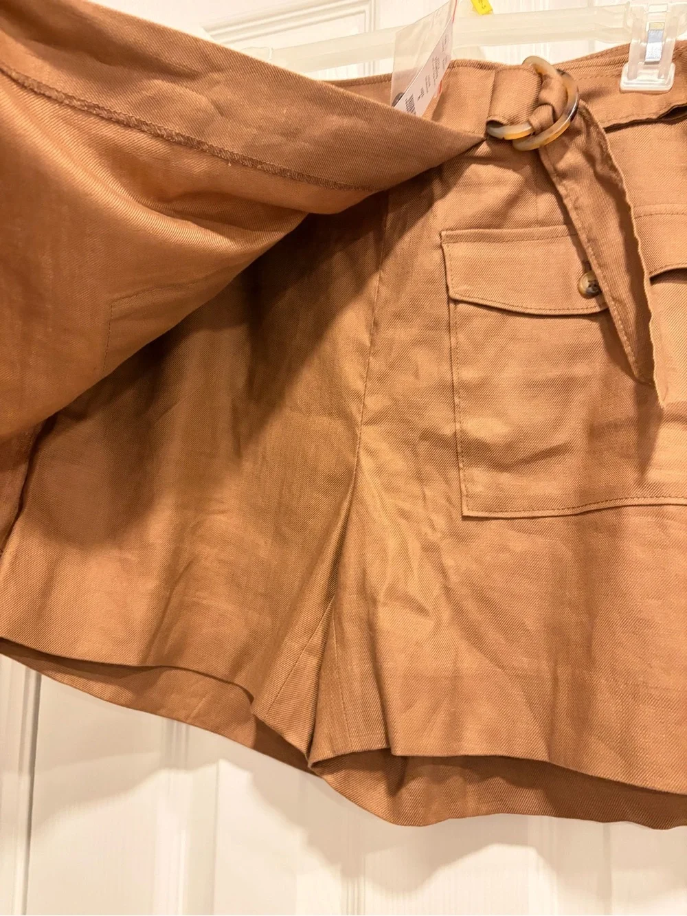 The Limited Camel Belted Skort NWT Size 8